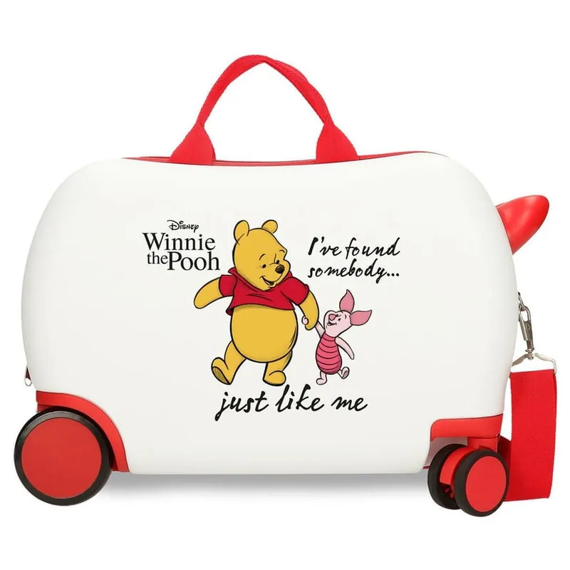 Maleta trolley ABS Piglet & Winnie The Pooh Disney 45cm