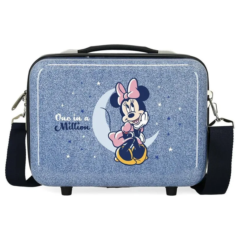Neceser adaptable ABS One In A Million Denim Minnie Disney 29cm
