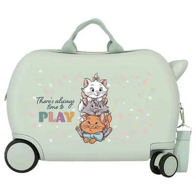 Maleta trolley ABS Time To Play Los Aristogatos Disney 45cm