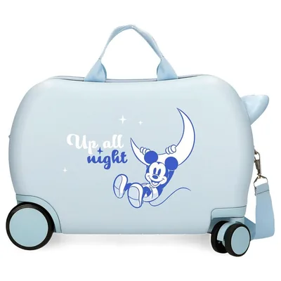 Maleta trolley ABSS Up All Night Mickey Disney 45cm