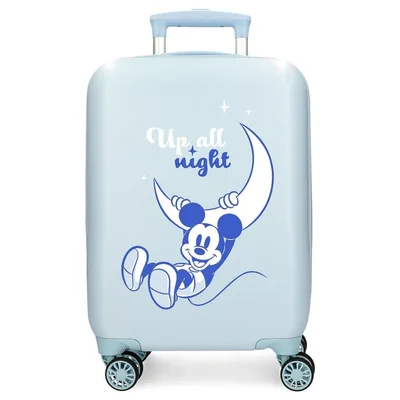 Maleta trolley ABS Up All Night Mickey Disney 50cm