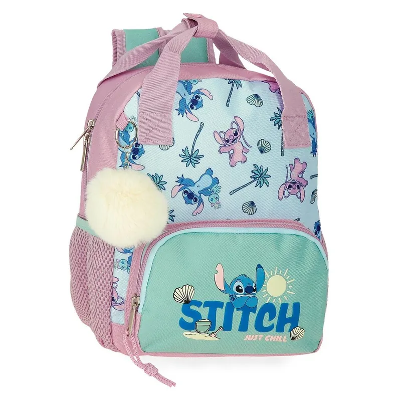 Mochila Just Chill Stitch Disney 28cm