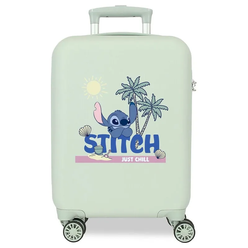 Maleta trolley ABS Just Chill Stitch Disney 50cm