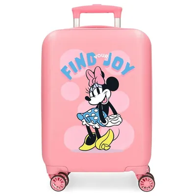 Maleta trolley ABS Find Your Joy Minnie Disney 50cm