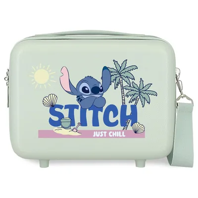 Neceser adaptable ABS Just Chill Stitch Disney 29cm