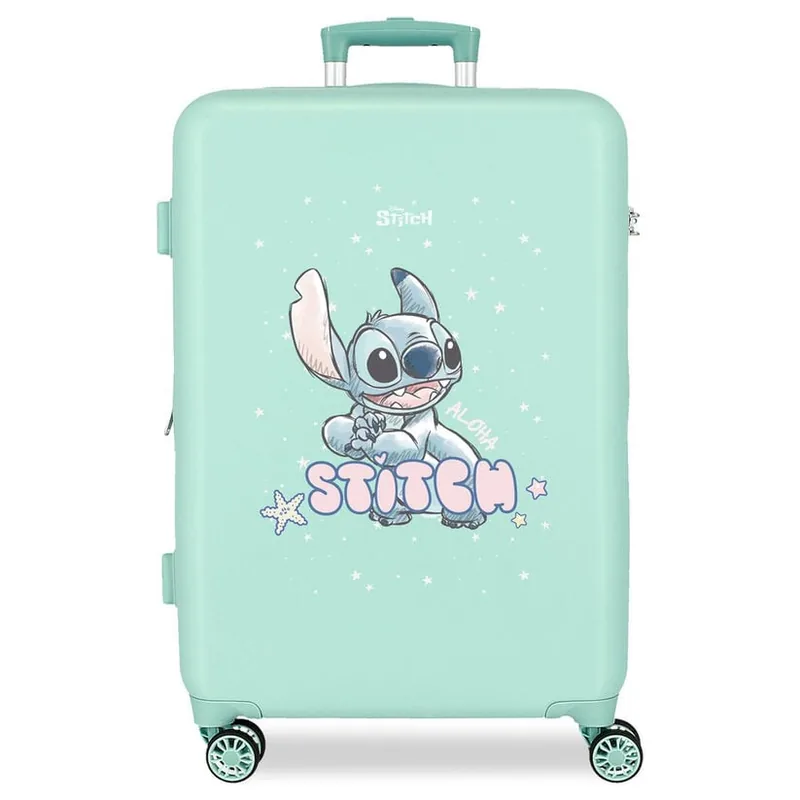 Maleta trolley ABS Lovely Stitch Disney 65cm
