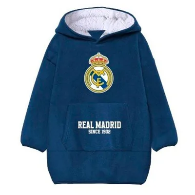 Bata sudadera oversize Real Madrid adulto