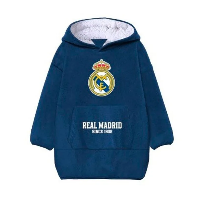 Bata sudadera oversize Real Madrid infantil