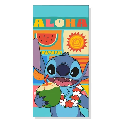 Toalla Stitch Disney microfibra