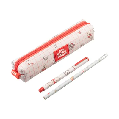 Set portatodo + lapiz y boligrafo Winnie the Pooh Disney