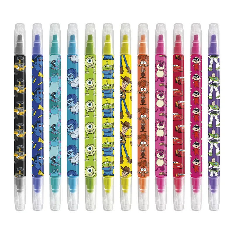 Set 12 rotuladores borrables Disney Pixar