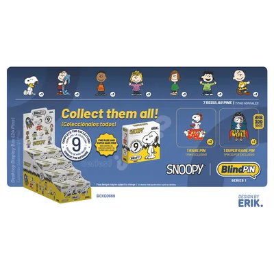 Pin misterioso coleccionable Snoopy BlindPIN