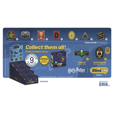Pin misterioso coleccionable Harry Potter BlindPIN