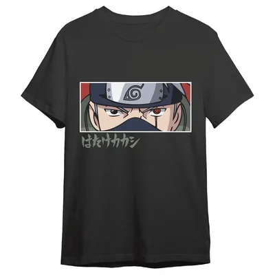 Camiseta Kakashi Eyes Naruto Shippuden adulto