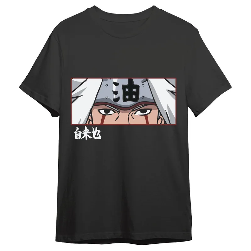 Camiseta Jiraiya Eyes Naruto Shippuden adulto