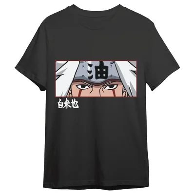 Camiseta Jiraiya Eyes Naruto Shippuden adulto