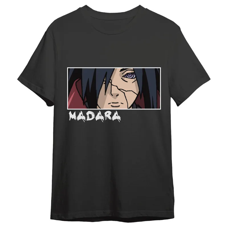 Camiseta Madara Eyes Naruto Shippuden adulto