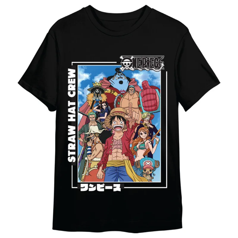 Camiseta Straw Hat Crew One Piece adulto