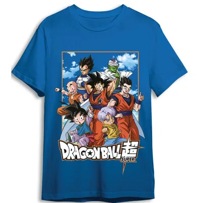 Camiseta Personajes Dragon Ball Super adulto