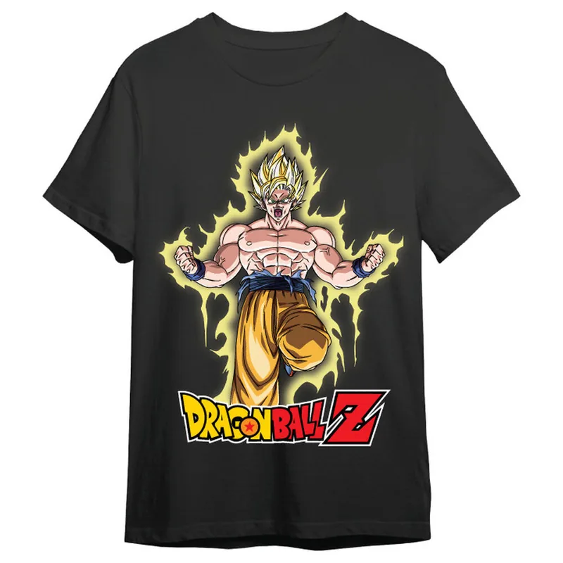 Camiseta Goku Super Saiyan Dragon Ball Z adulto