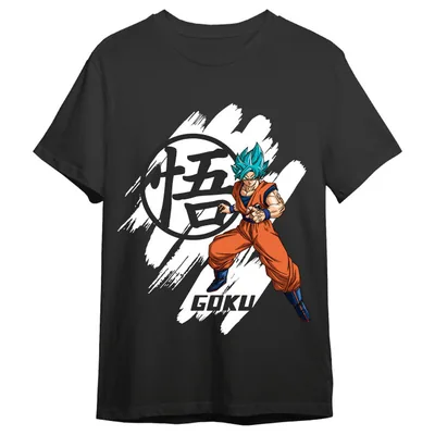 Camiseta Goku Super Saiyan Blue Dragon Ball Super adulto