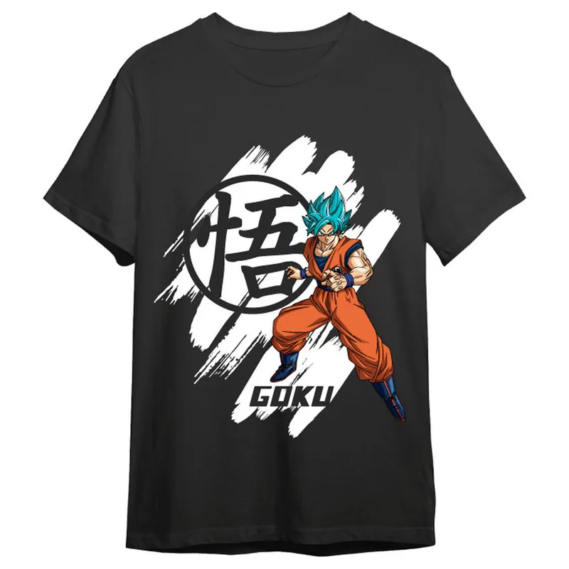 Camiseta Goku Super Saiyan Blue Dragon Ball Super adulto