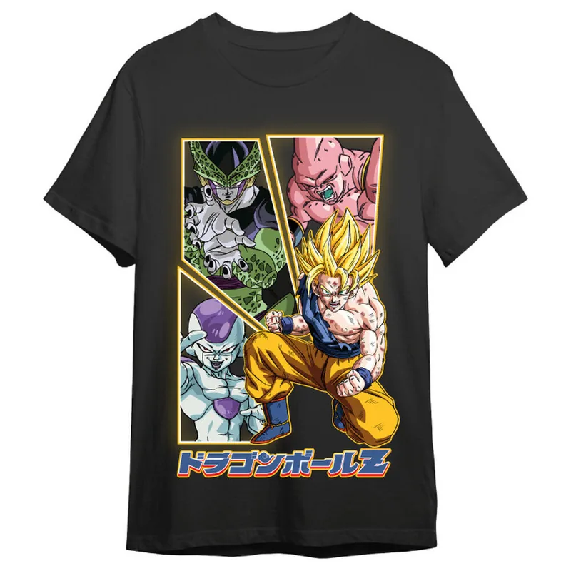 Camiseta Villains & Goku Dragon Ball Z adulto