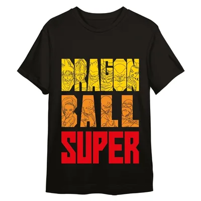 Camiseta Letters Dragon Ball Z adulto