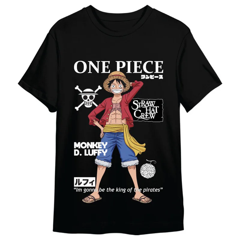 Camiseta Monkey D. Luffy One Piece adulto