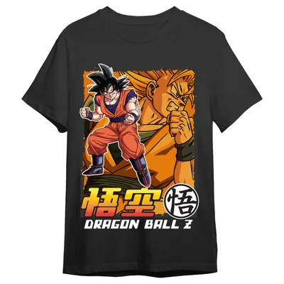 Camiseta Goku & Goku Super Saiyan Dragon Ball Z adulto