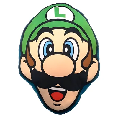 Cojin 3D Luigi Super Mario Bros