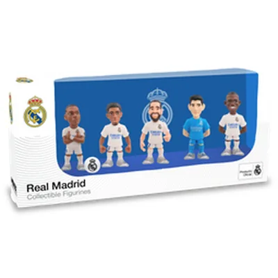 Set 5 figuras Minix Real Madrid 7cm