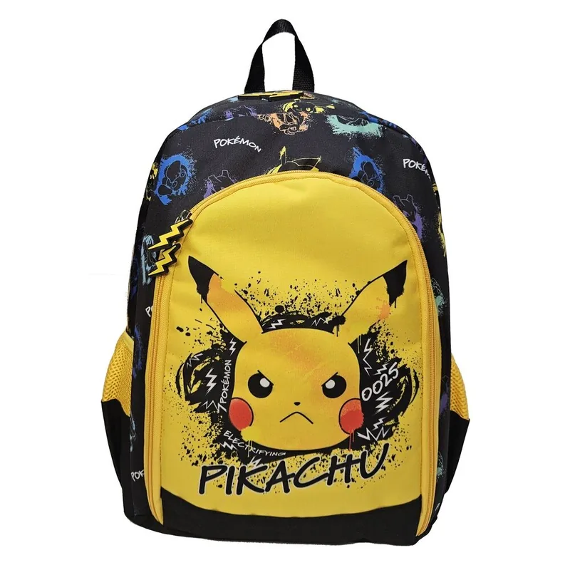 Mochila Skate Face Pokemon 43cm