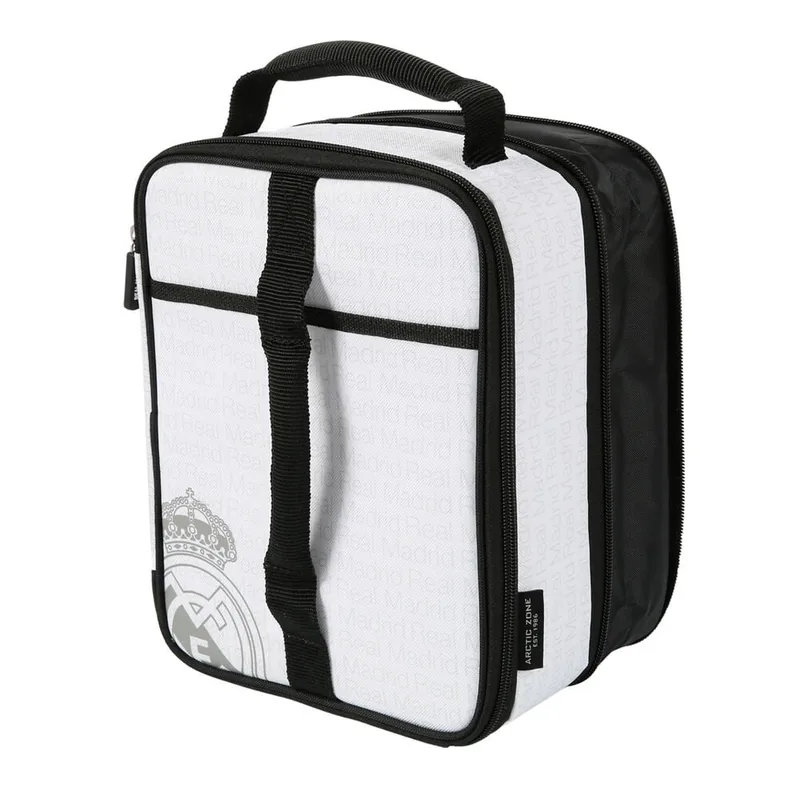 Bolsa porta alimentos termica + tupper Real Madrid