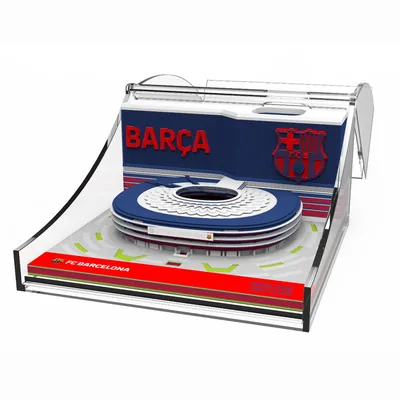 Bloc notas 3D Estadio Spotify Camp Nou F.C. Barcelona