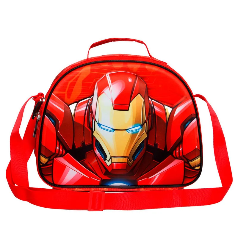 Bolsa portameriendas 3D Stark Iron Man Marvel