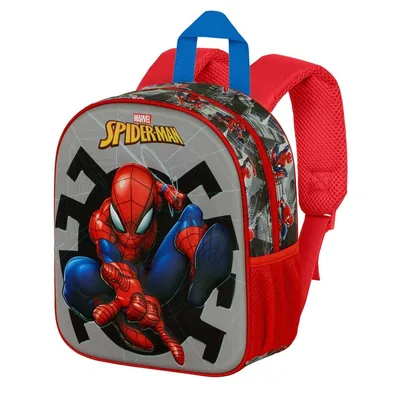 Mochila 3D Symbol Spiderman Marvel 31cm