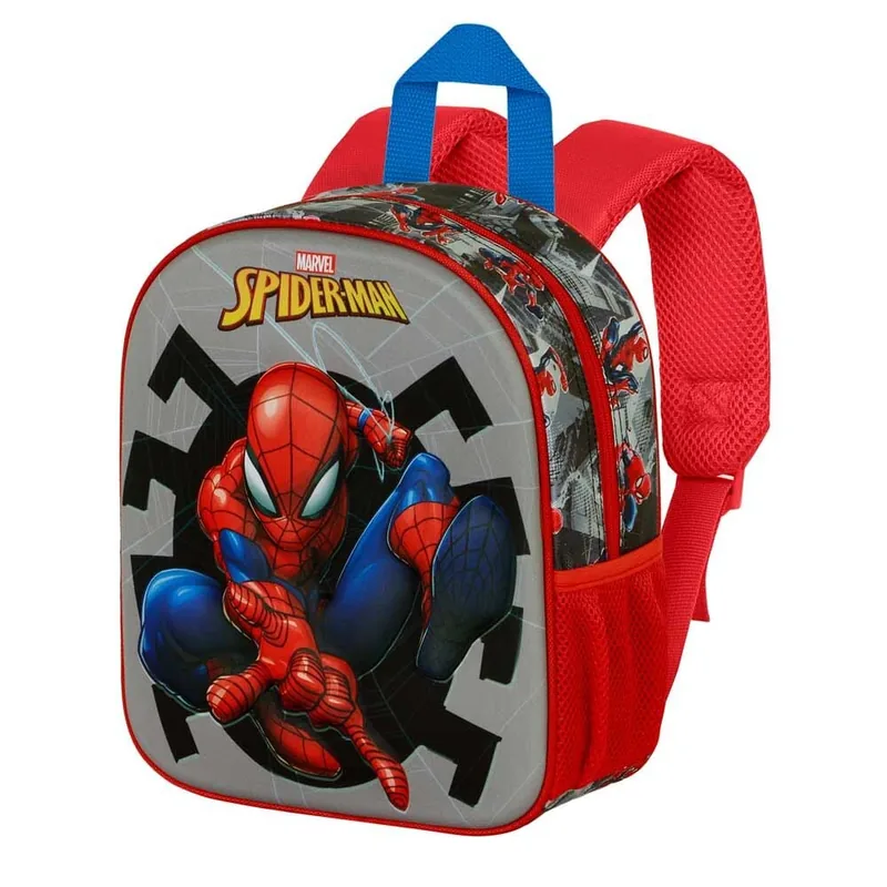 Mochila 3D Symbol Spiderman Marvel 31cm