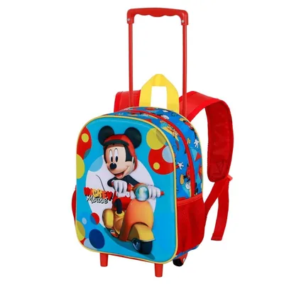 Trolley 3D Scooter Mickey Disney 34cm