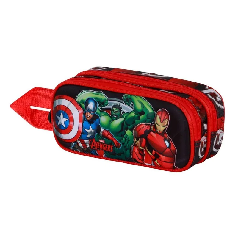 Portatodo 3D Almighty Los Vengadores Avengers Marvel doble
