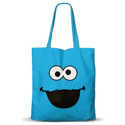 Bolsa Shopping Monstruo de las Galletas Barrio Sesamo