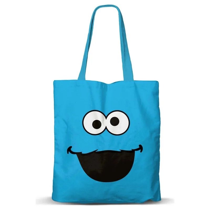 Bolsa Shopping Monstruo de las Galletas Barrio Sesamo