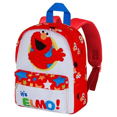 Mochila Elmo Barrio Sesamo 27cm