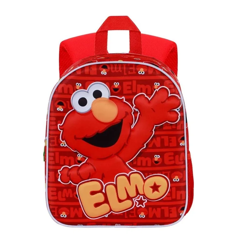 Mochila 3D Elmo Barrio Sesamo 30cm