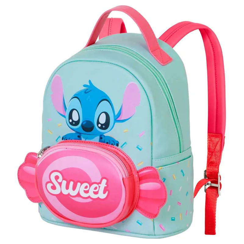 Mochila Candy Stitch Disney 25cm