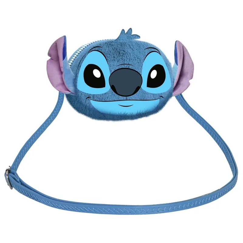 Bolso peluche Corazon Stitch Disney