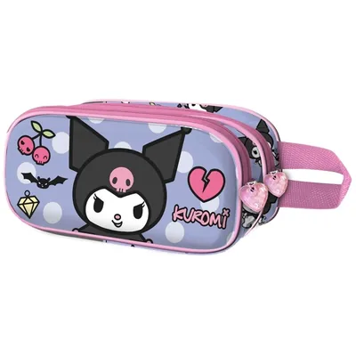 Portatodo Rebel Kuromi Hello Kitty and Friends doble