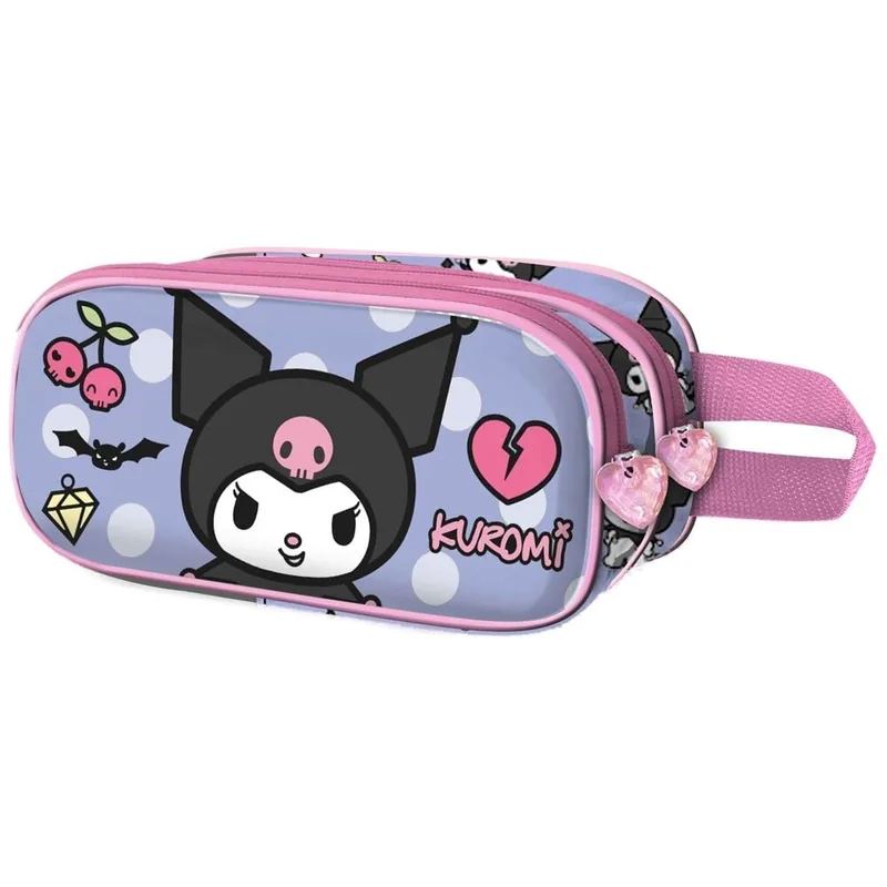 Portatodo Rebel Kuromi Hello Kitty and Friends doble