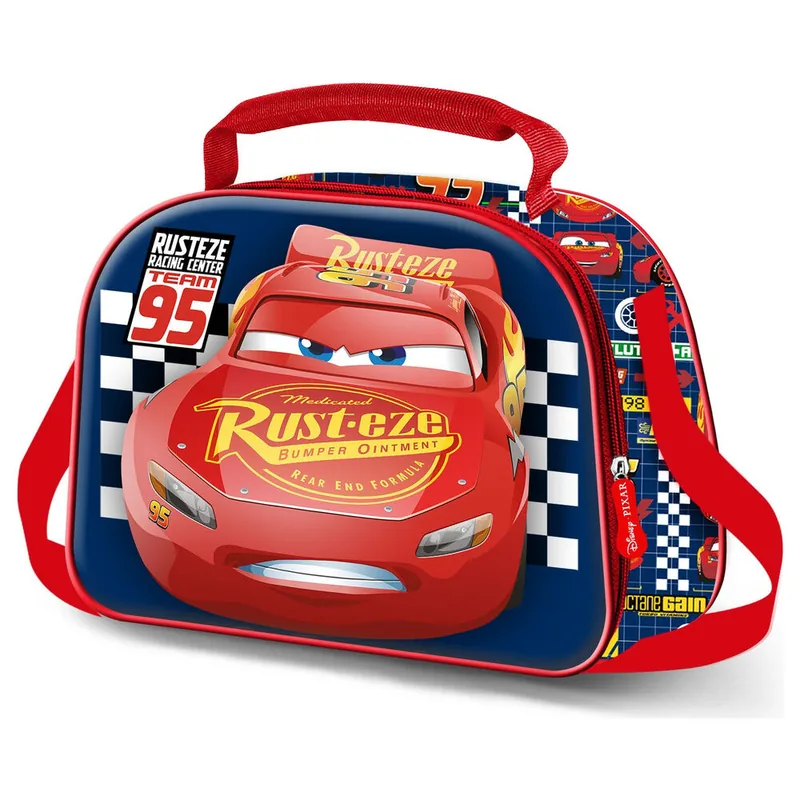 Bolsa portameriendas 3D Cups Cars Disney