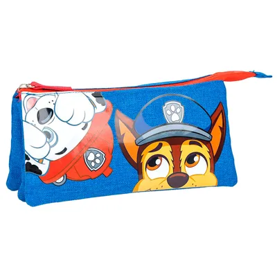 Portatodo Patrulla Canina Paw Patrol triple